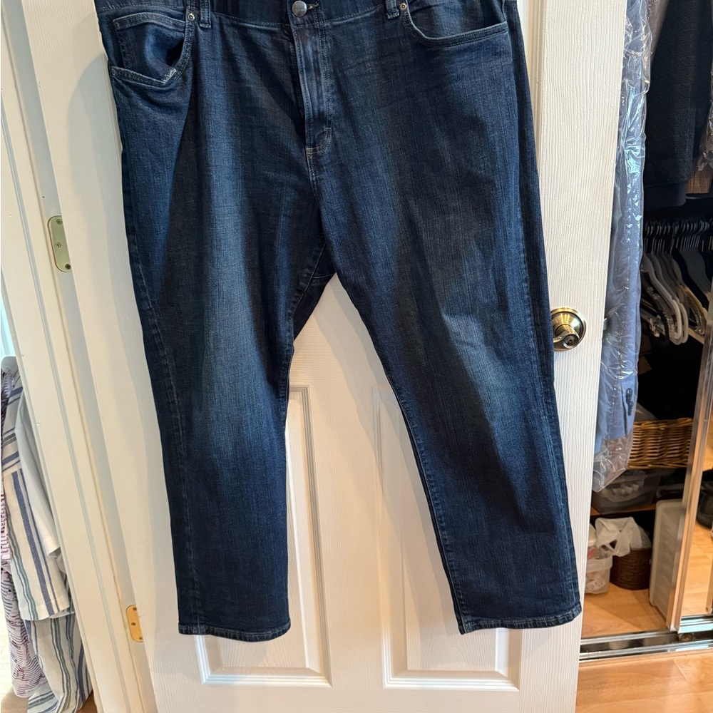 Lee Men's Dark Indigo Straight Jeans